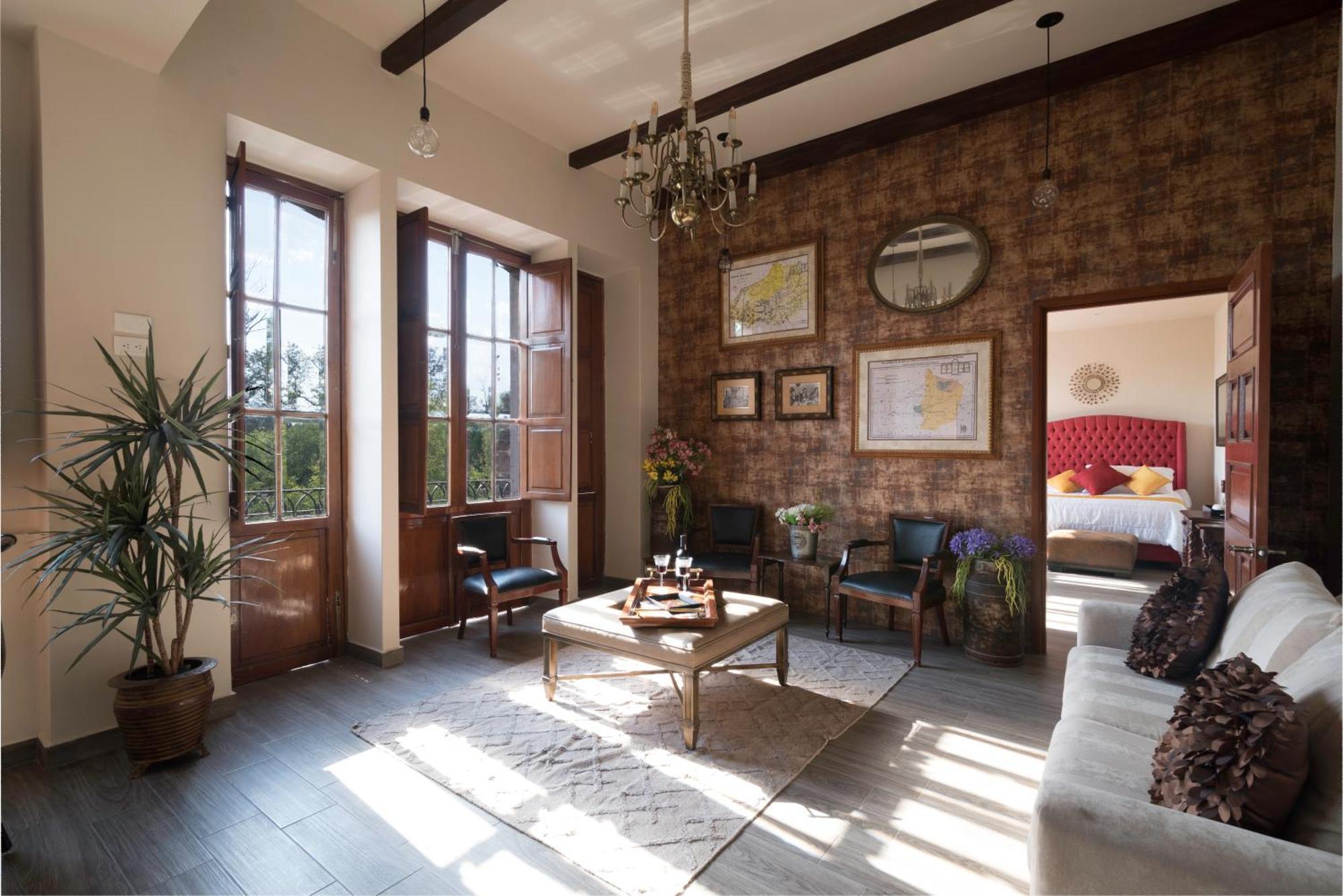 Hotel Boutique Casa Del Jardin Aguascalientes Bilik gambar